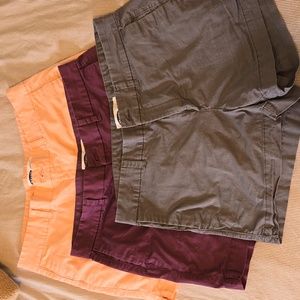 Old Navy womens size 12 shorts 3pair